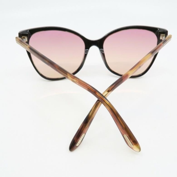 NEW TOM FORD TF844 05T PINK  BROWN HAVANA CAT EYE WOMEN SUNGLASSES TOM FORD - Picture 4 of 5